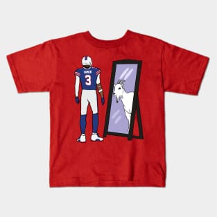 Damar Hamlin Mirror GOAT Kids T-Shirt